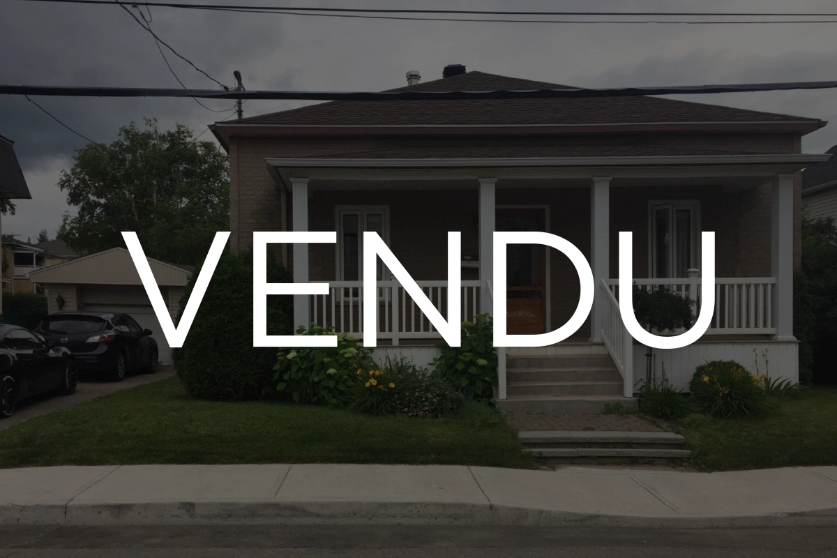 Équipe Annie Dufour - Maison vendu