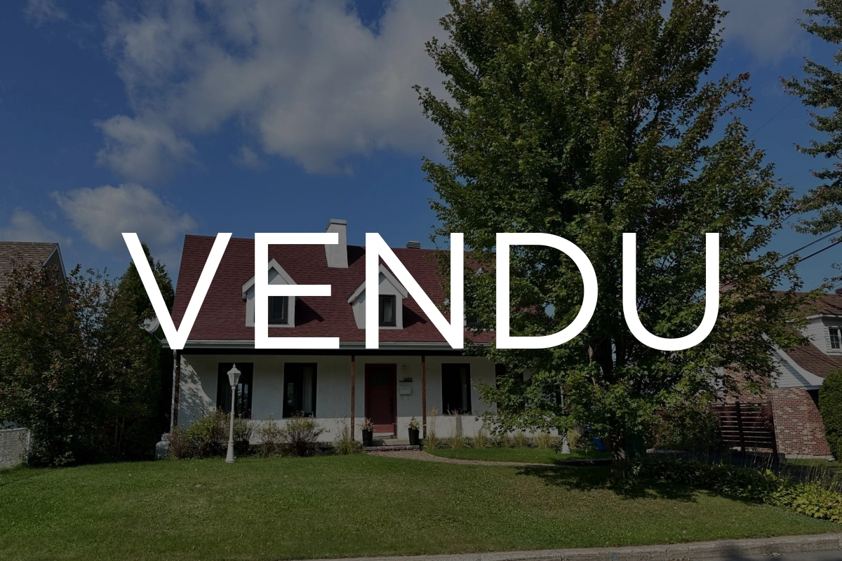 Équipe Annie Dufour - Maison vendu